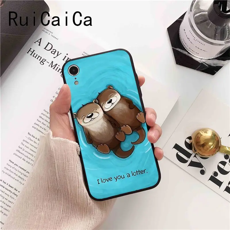 lovely cute Otter water animal