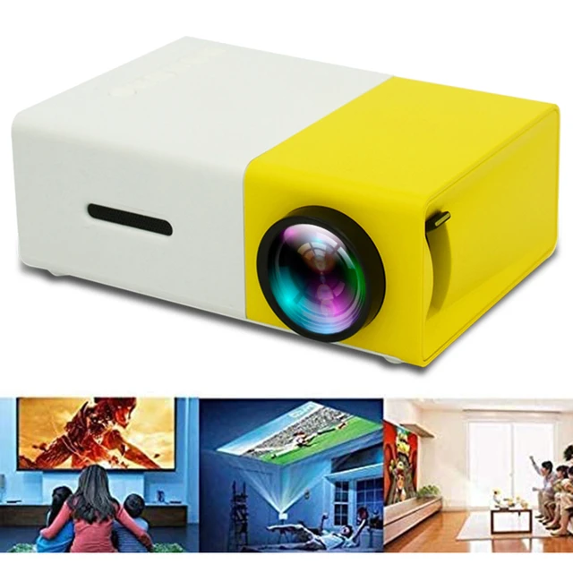 800 Lumens LED Mini Usb Projector With Audio And USB Speaker Perfect For  Home Theater, Gaming And Video Playback YG300 Pro Proyector Para Telefono  Movil From Ning04, $37.92