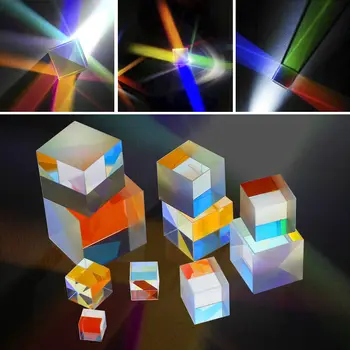 

JIMITU Laser Beam Combine Cube Prism Mirror for 405nm~ 450nm Blue Laser Diode Module Toy