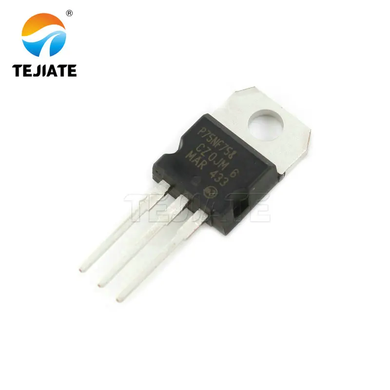 5 шт. Новинка Транзистор тестер транзисторов для STP75NF75-220 P75NF75 To220 75NF75