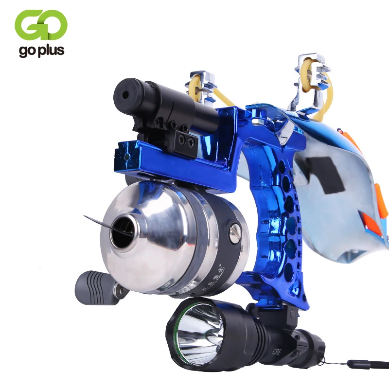 

Laser Hunting Slingshot Set High Precision Hunting&Fishing Accessories Fishing Goods For Fishing Game Sling Shot with Darts