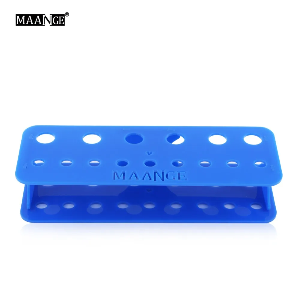 Акриловый держатель кистей для макияжа с 15 отверстиями органайзер сушки полка