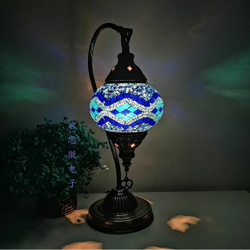 Turkish Mosaic Table Lamp 4