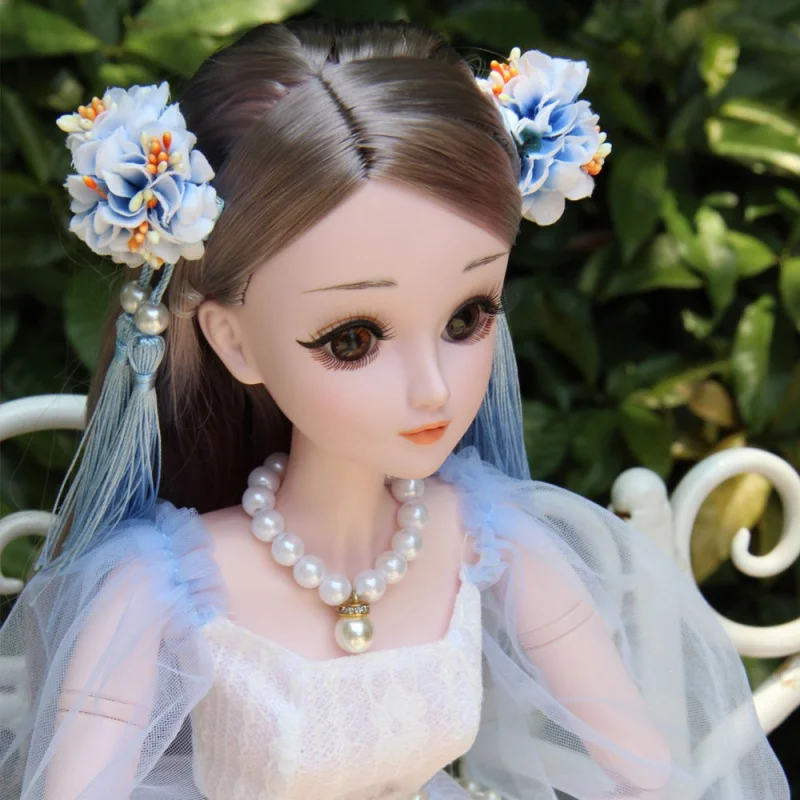 60 см 1/3 BJD кукла с принцессой аксессуары 3D глаза подвижные шарнирные куклы свадебное платье Игрушки для девочек подарок AT36