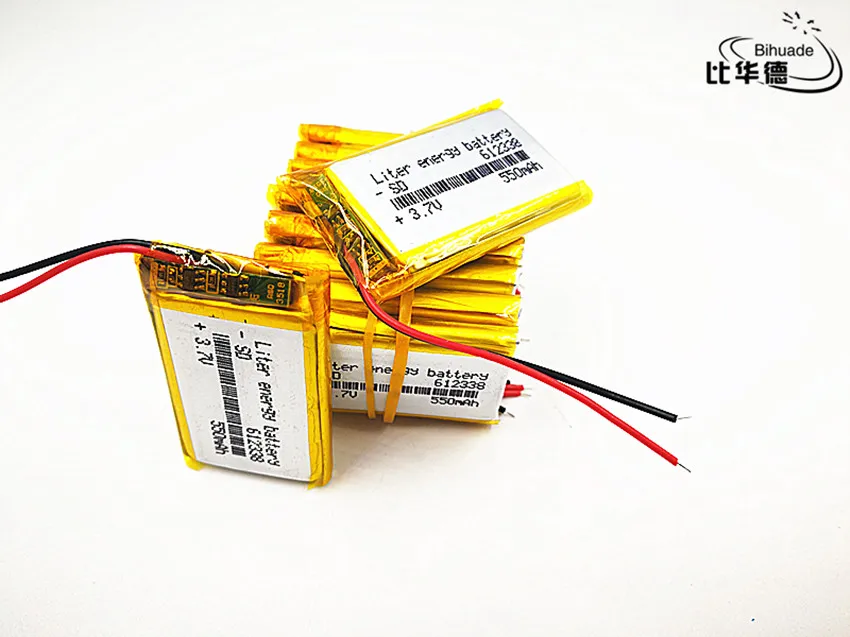 2019 новое качество 3 7 V 550mAH 612338 602540 полимерный литий ионный/литий ионный