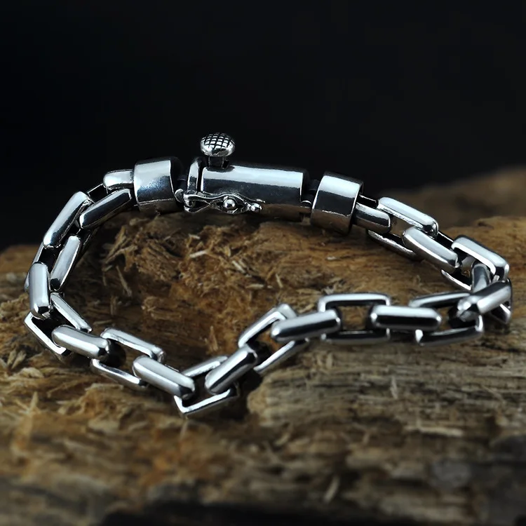 Factory Wholesale 925 Silver Bracelet Male Couple Personality Trend Thai Fashion Retro Female | Украшения и аксессуары