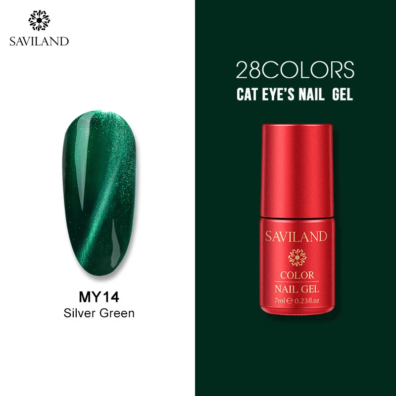 7ml MY14 SAVILAND УФ-гель для кошачьих глаз, пена для мыльных ногтей, 28 цветов, впитывающий Гель-лак, гибридный Полупостоянный для ногтей, нужен праймер - Цвет: 7ml MY14