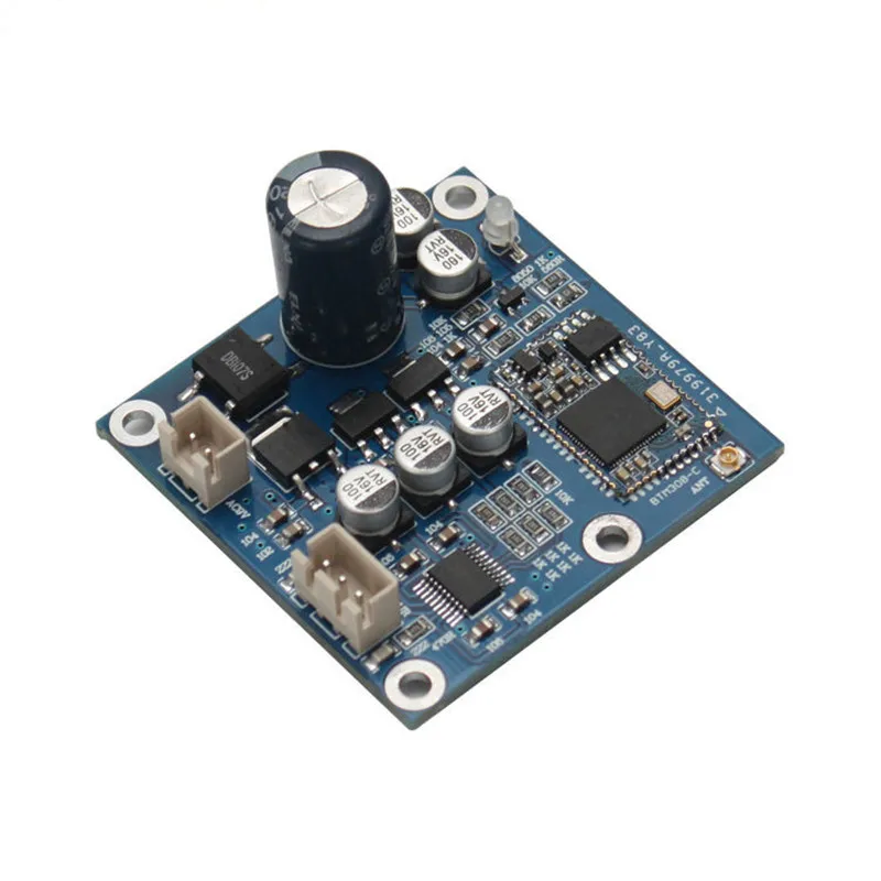 Bluetooth 5,0 APTX Bluetooth приемник AC6-12V или DC12V QCC3008 поддерживает A2DP, AVRCP, HFP, AAC, IGS и т. Д. PCM5102 DAC