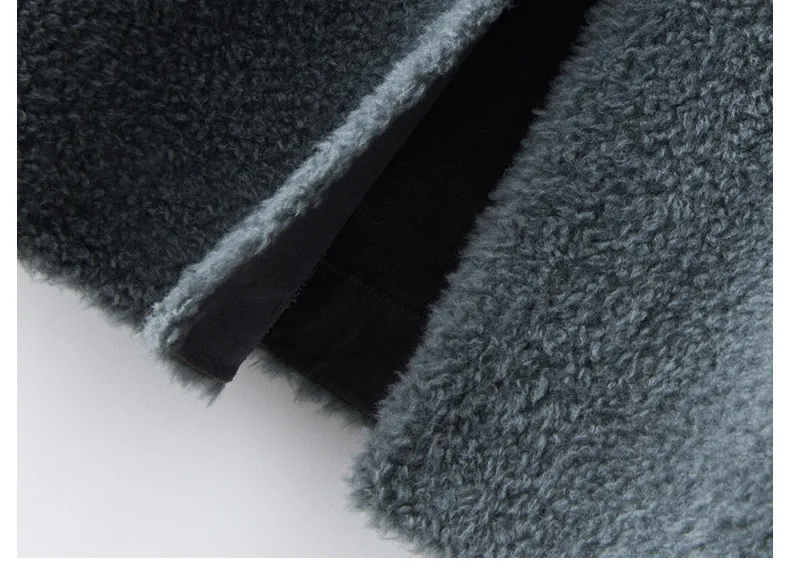 High-end Brand Sheep Shearing Wool Coat Women Jacket Autumn Winter Fashion Slim Warm Women Overcoat Casual Long Wool Coats