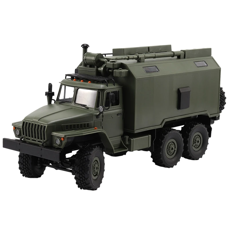 Wpl B36 Урал 1/16 2 4G 6Wd Rc Автомобиль Грузовик Рок Гусеничный командный транспорт Rtr