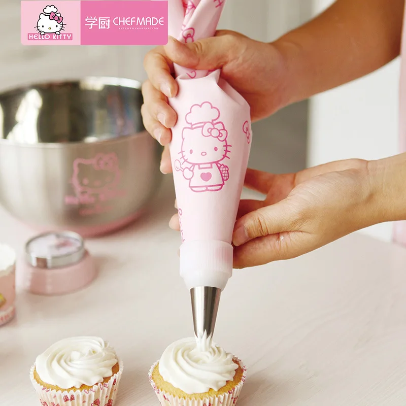hello kitty TPU flower bag food grade repeated use cake cookie squeeze cream squeeze flower bag bakery accessories
