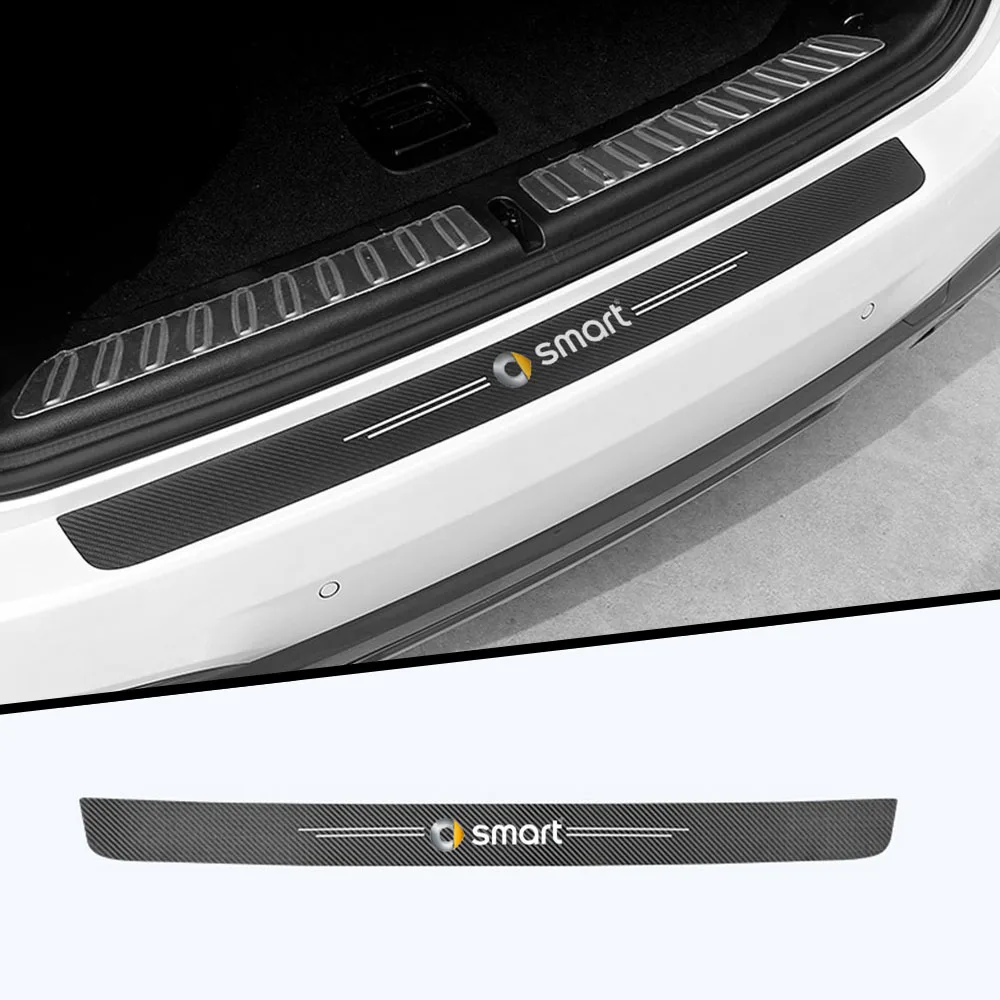 1pc etiqueta engomada del coche de maletero decoración modificación Smart 451 brabus Smart 453 dos cuatro Accesorios