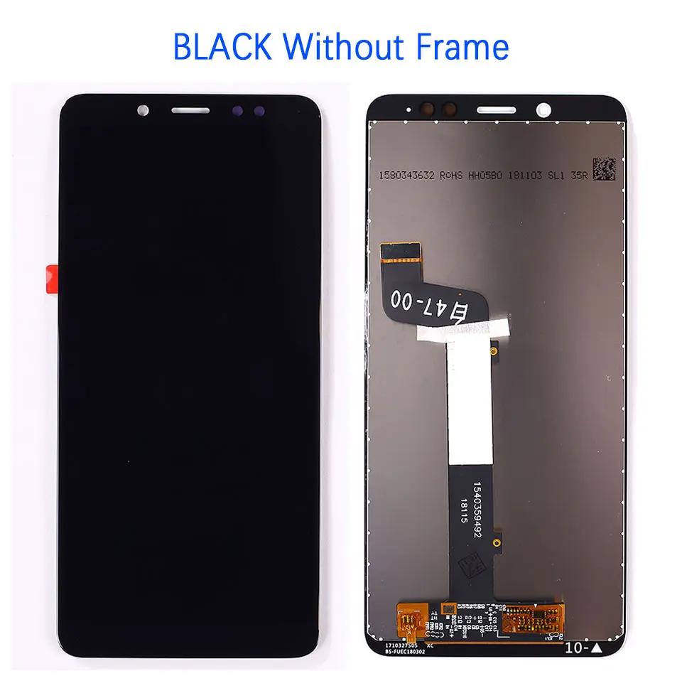 Замена экрана для Xiaomi Redmi Note 5 Pro ЖК-дисплей и кодирующий преобразователь сенсорного экрана в сборе для Redmi Note 5 Snapdragon 636