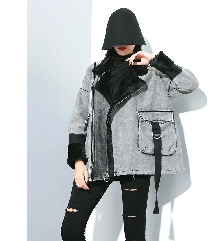 Max LuLu, модная уличная одежда в Корейском стиле, женская одежда в стиле панк, женские теплые зимние куртки, повседневные утепленные меховые пальто размера плюс