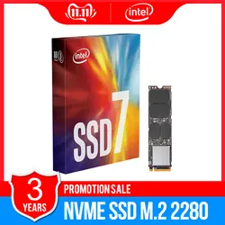 Intel SSD 760 P серии 128 GB Накопитель SSD с протоколом NVME TLC m.2 2280 PCIe 3,0x4 SSD 256 GB 512 GB твердотельный накопитель для ноутбука