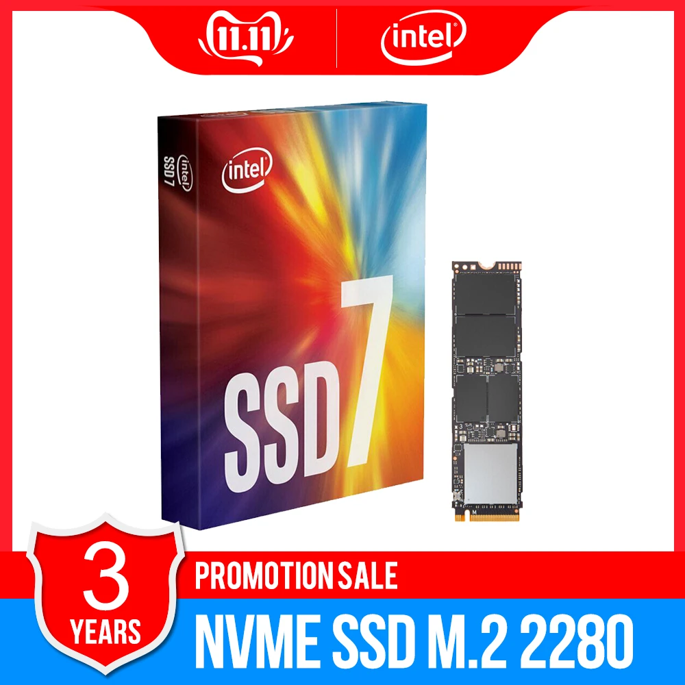 Intel Ssd 760p Series 128gb Nvme Ssd Tlc M.2 2280 Pcie 3.0 X4 Ssd 256gb  512gb 1tb 2tb Solid State Drive For Laptop - Solid State Drives - AliExpress