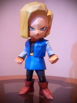 

DRAGON BALL Man 18 3D Paper Model DIY