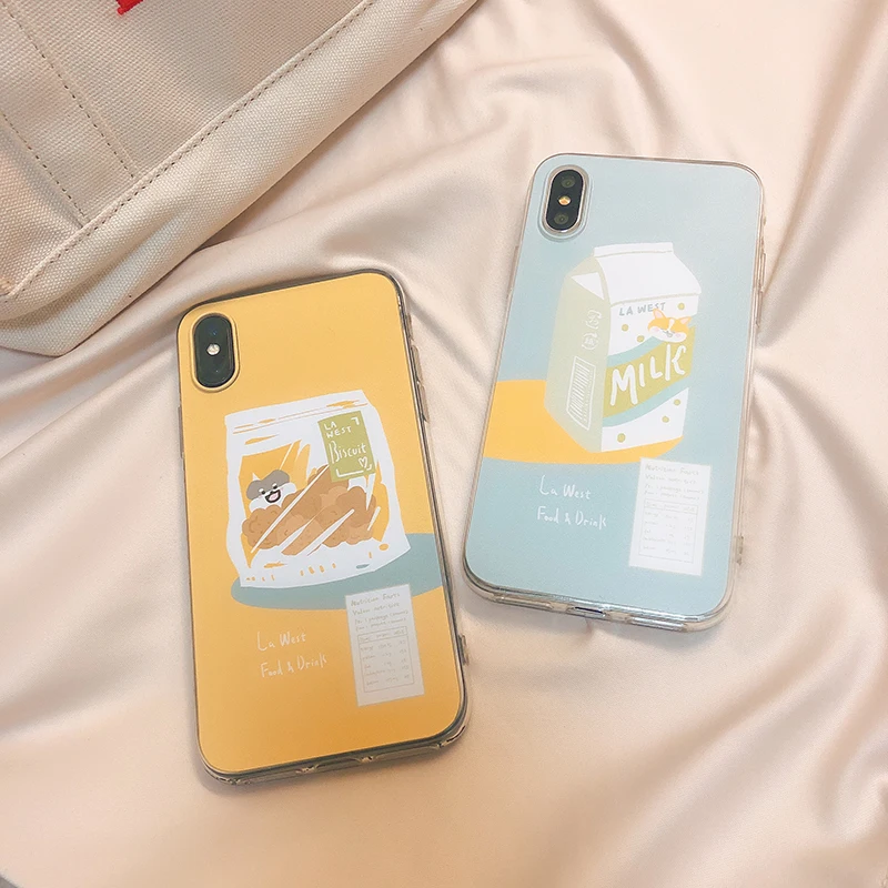 STARRY FOREST Yummy Food Series Иллюстрированный мягкий чехол для iPhone 11 promax XS XR 7P8P Xsmax милый