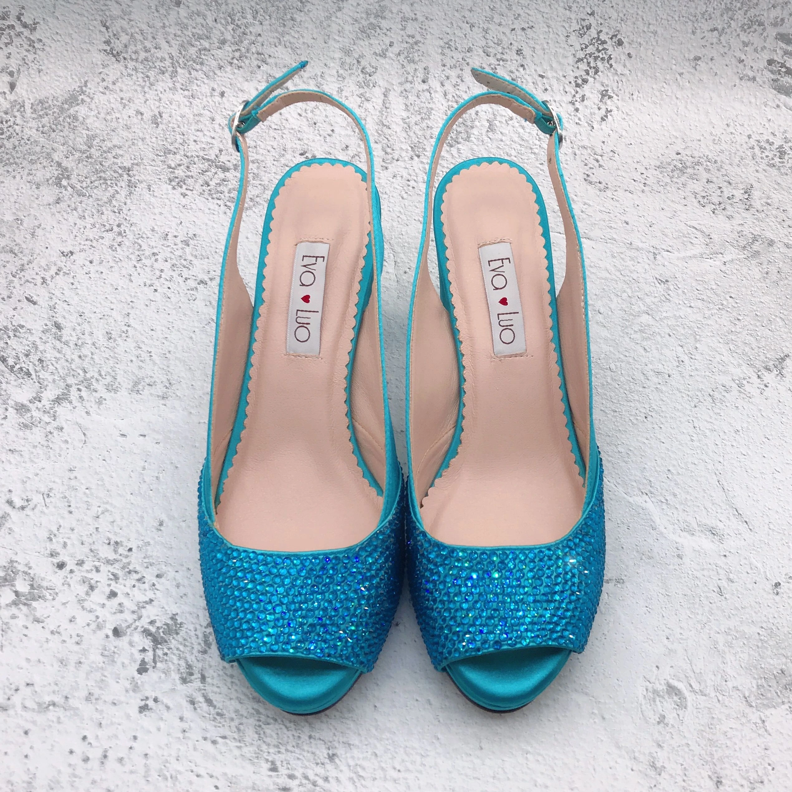 CHS1283 zapatos de vestir hechos a medida para mujer, zapatos de boda de sandalias de cristal de tacón de mujer| - AliExpress