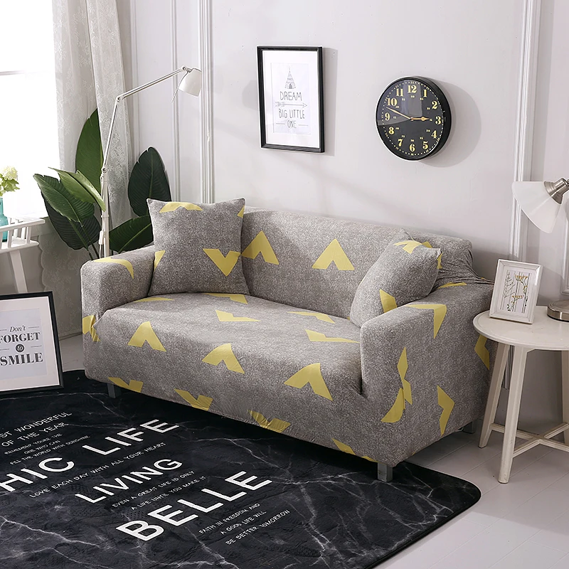 

Solid Color Modern Elastic Sofa Cover for Living Room Sectional Corner Sofa Slipcover Couch Cover Chair Protector 1/2/3/4 Seater