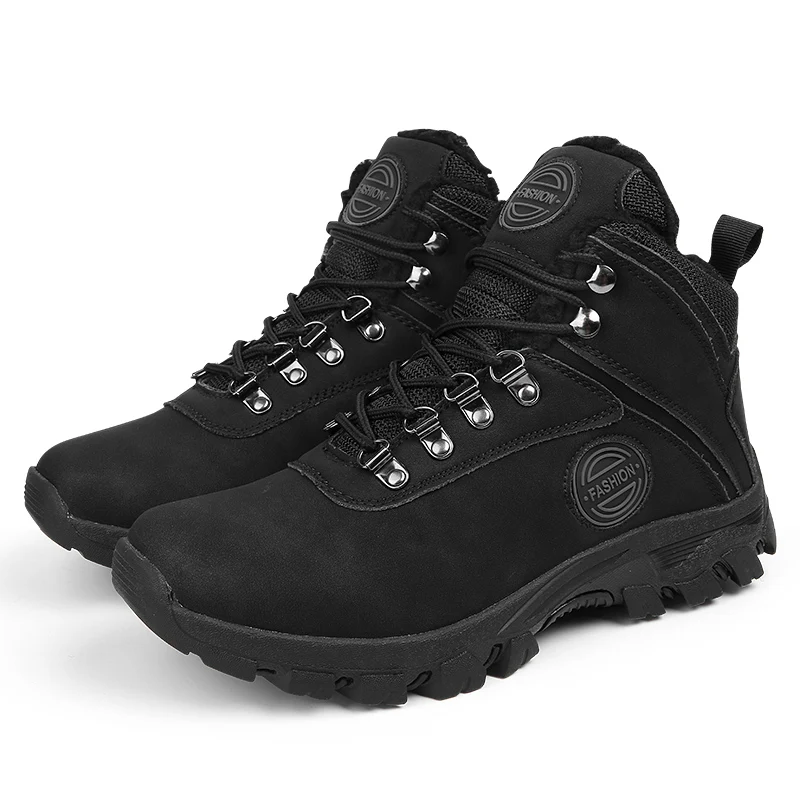 Men Hiking Shoes Professional Waterproof Hiking Boots Tactical Boots Outdoor Mountain Climbing Sports Sneakers Boots for Hunting