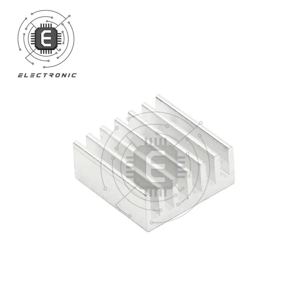 Aluminum Heat Sink 10PCS/Lot Aluminum Computer Cooler Radiator Heat Sink Memory Chip IC 14x14x6mm For Various Pi Heat Dissipation