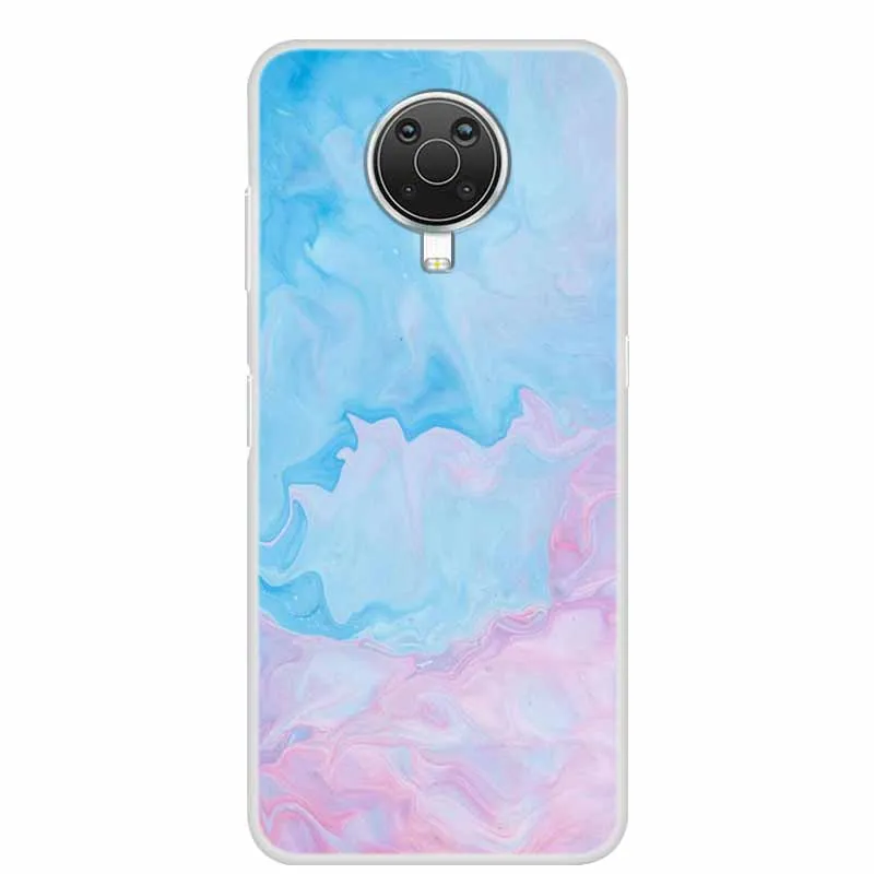 Luxury Silicone TPU Soft Phone Case with Shockproof Cute Marble Design