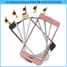10 pçs tela sensível ao toque para samsung galaxy j2 prime SM-G532F g532 g532g g532m painel da tela de toque sensor display digitador vidro replac