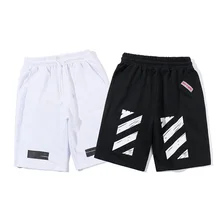 Скидка-белые летние новые продукты европейские и американские шорты Популярные мужские повседневные