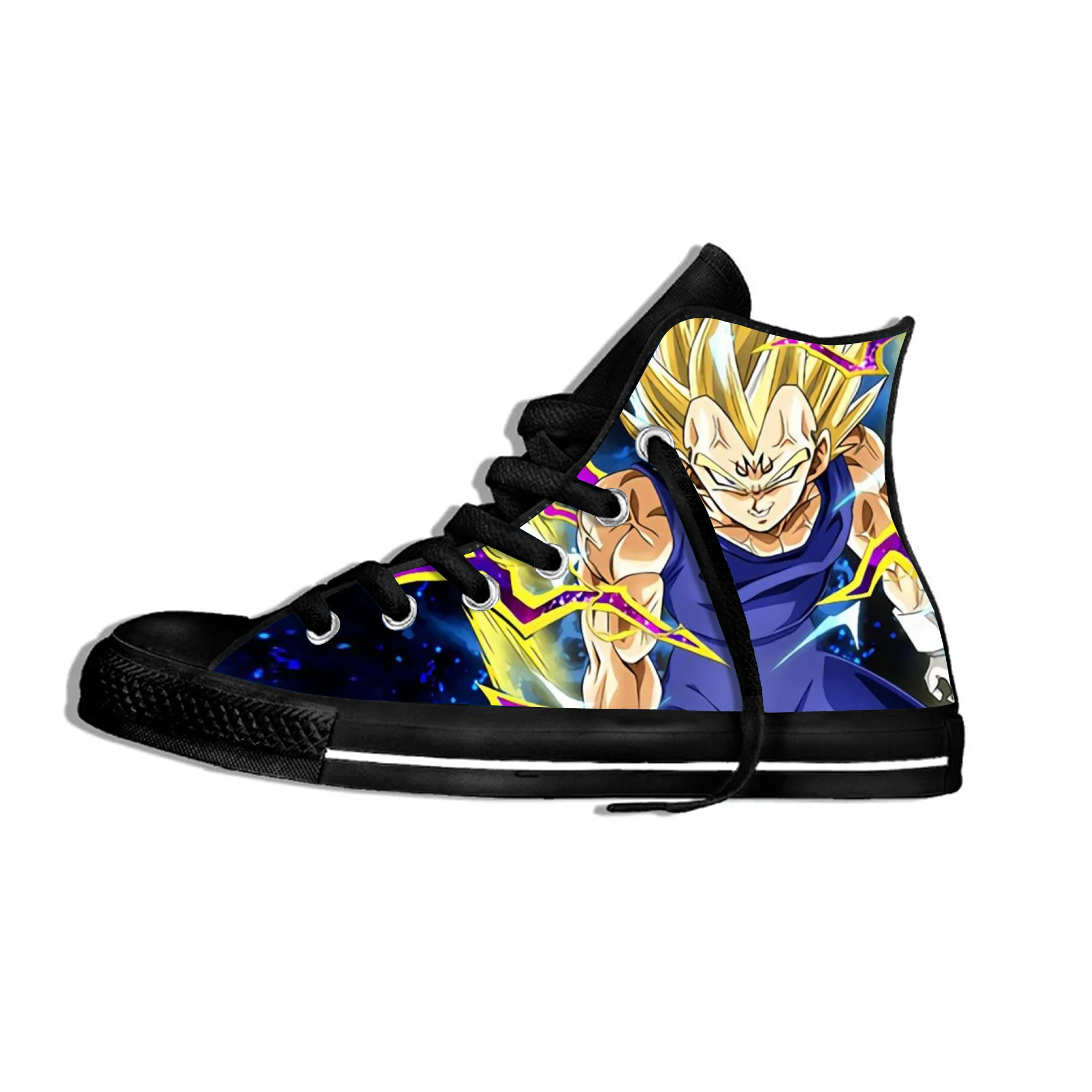 Прогулочные парусиновые ботинки; дышащая обувь Majin Vegeta для мужчин; удобная спортивная обувь; классические кроссовки