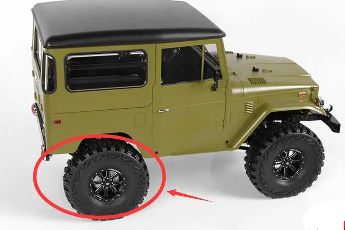 1," 4,7" весы шины для 1/10 радиоуправляемая модель axial SCX10 JK Wrangler AX90046 AX90047 Чероки TRX4 4x4 грузовик крест 6X6 8X8Tamiya CC01 CR01
