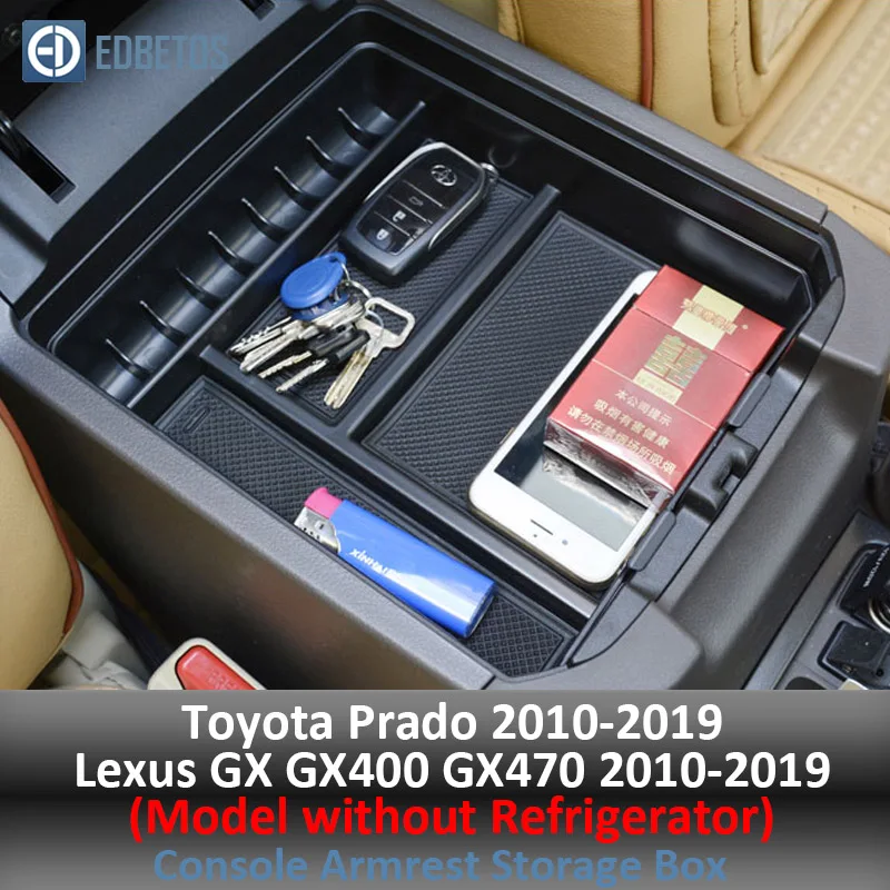 Prado GX аксессуары для Toyota Prado 2010- Lexus GX подлокотник, ящик для перчаток вторичный контейнер для хранения