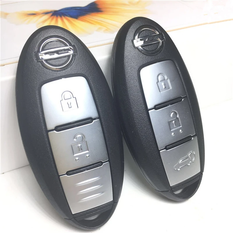 Автомобильный БЕСКЛЮЧЕВОЙ смарт ключ 433 МГц HITAG AES/4A чип для Nissan Qashqai X Trail Murano J10 J11 J12