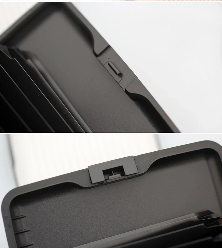 Anti Rfid Wallet Blocking Reader Lock Bank Card Holder Id Bank Card Case Protection Metal Credit NFC Holder Aluminium
