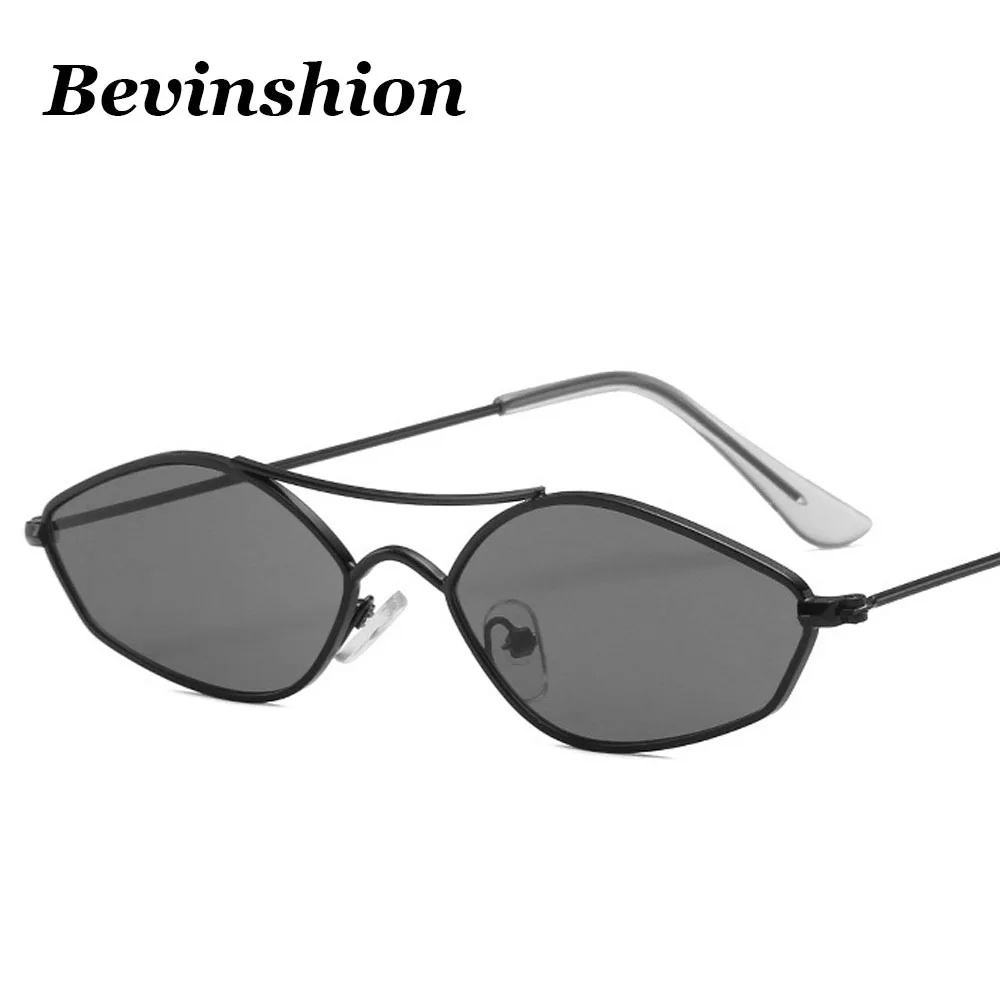 European And American Fashion Irregular Sunglasses Metal Polygon Sun