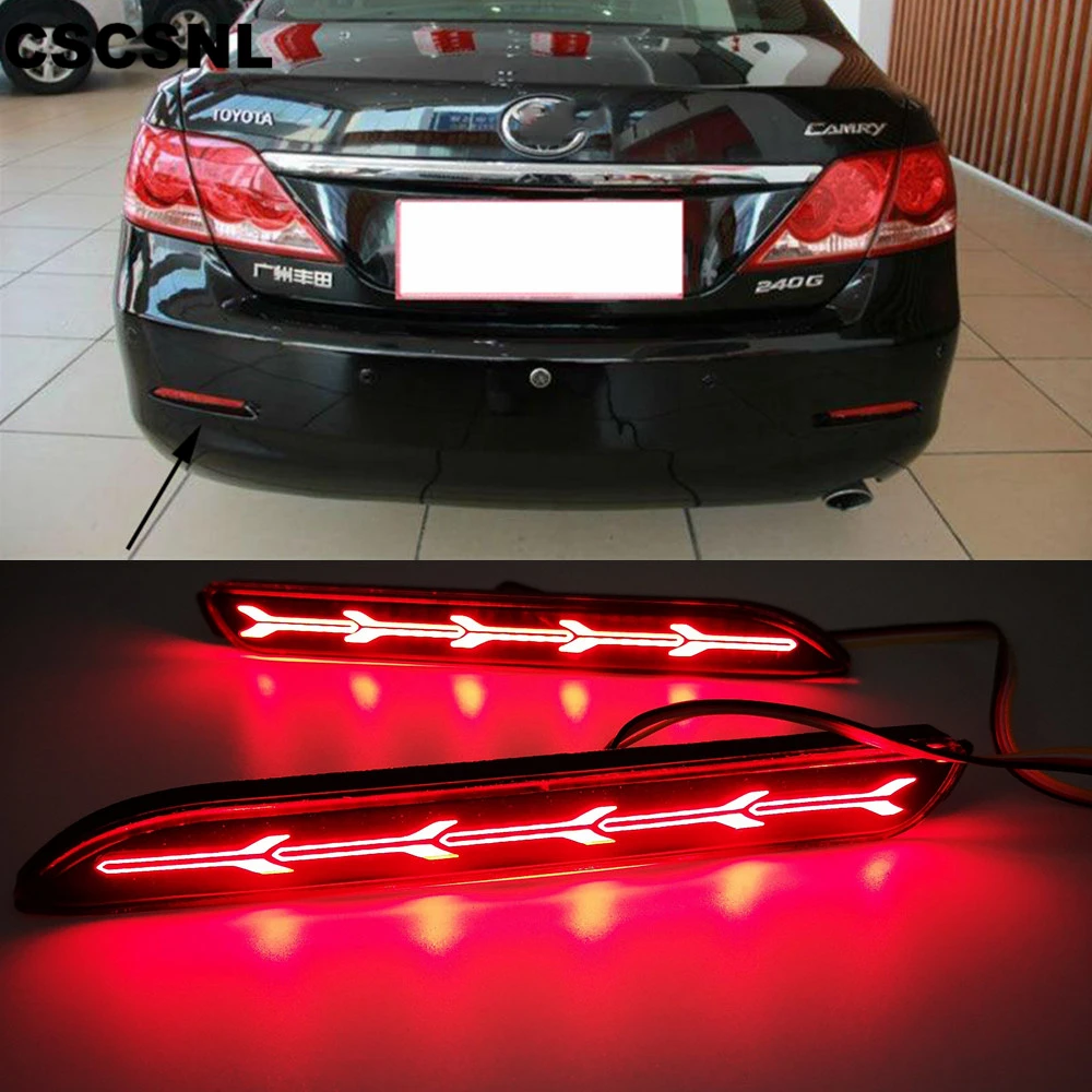 2 шт. светодиодный светодиодные ламсветильник для заднего бампера Toyota RAV4 Harrier Sienna