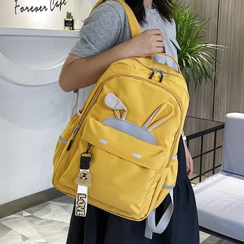 

HOCODO Backpacks For Women Waterproof Nylon Multi Pocket Travel Women Backpacks 2020 New Arrival Female Backpack Fashion Bag