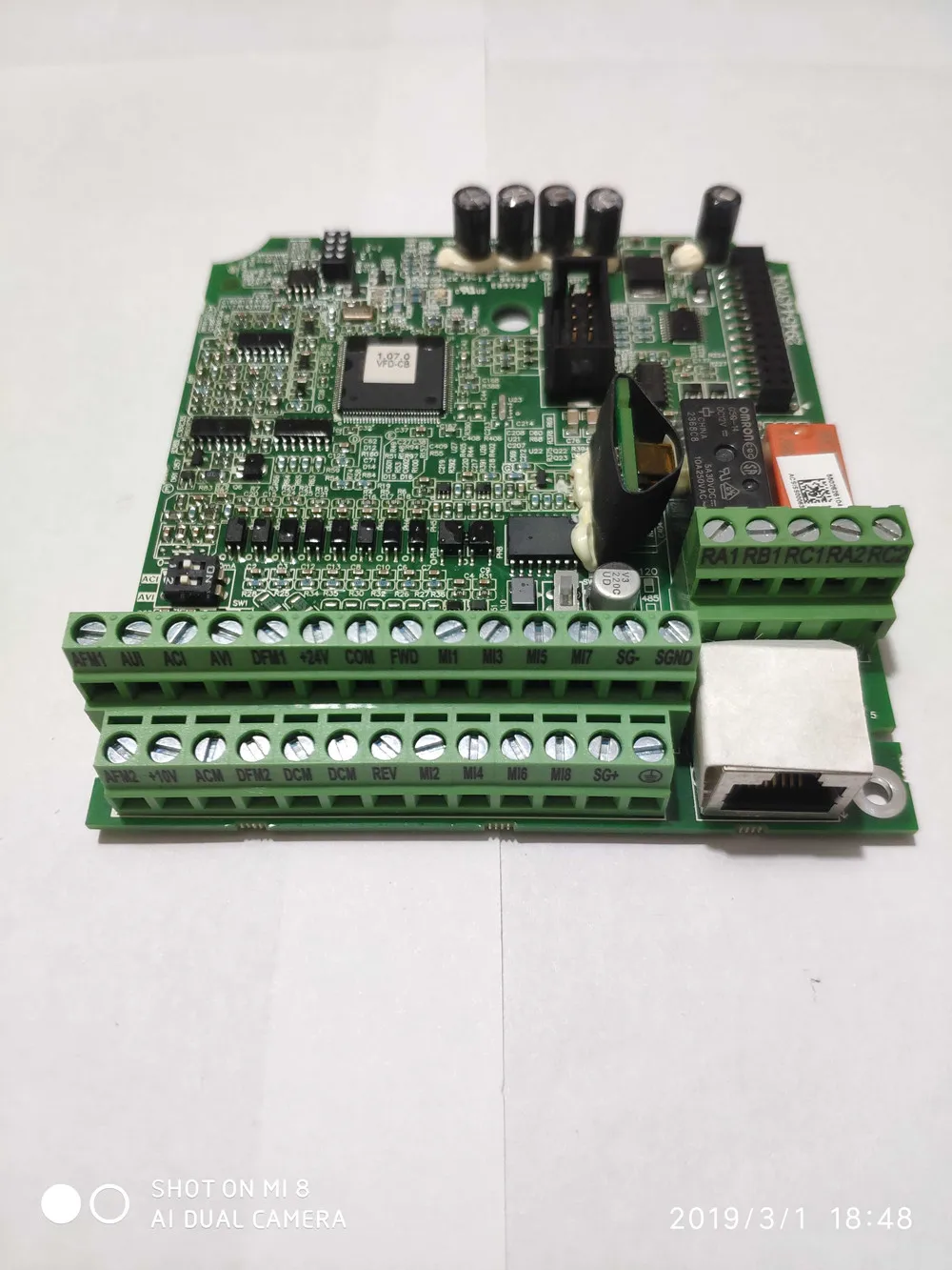 Delta inverter C200 основная плата(5502626104