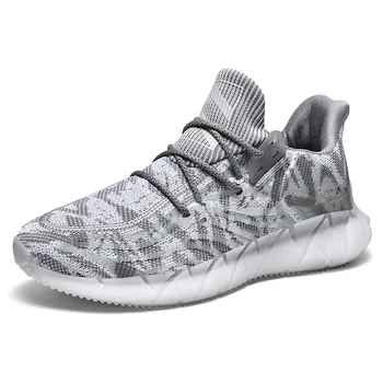 

New Men's Sneaker Fashion Design Lightweight Breathable Men Shoes High Quality Soft Lace Up Men Casual Shoes Zapatillas Hombre