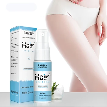 

Permanant Hair Removal Inhibitor Spray Beard Bikini Intimate Legs Body Facial Armpit Painless Facial Stop Hair Dropshipping
