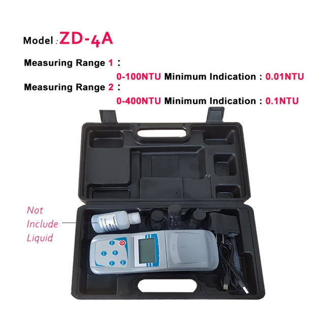 Intelligent Turbiditor 0200NTU 400NTU 800NTU 1000NTU Turbidity Meter