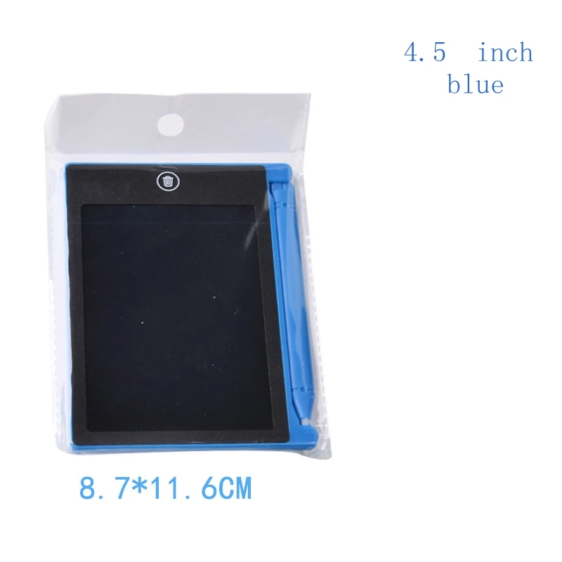 Kids Drawing Toy LED Board Reusable Magic Book Draw with Light Tablet Set Developing Fun Children Gift for Kids Drop Shipping - Цвет: blue 4.5inch