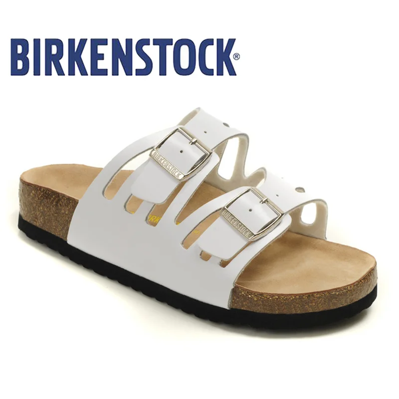 Мужские сандалии на толстой подошве BIRKENSTOCK летние унисекс плоской уличные