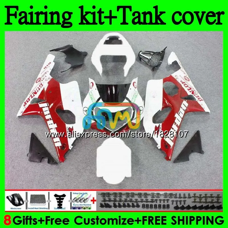 Майка красный белый K2 для SUZUKI GSXR1000 GSX R1000 GSX-R1000 96BS. 19 GSXR-1000 GSXR 1000CC 1000 00 01 02 2000 2001 2002 обтекатель