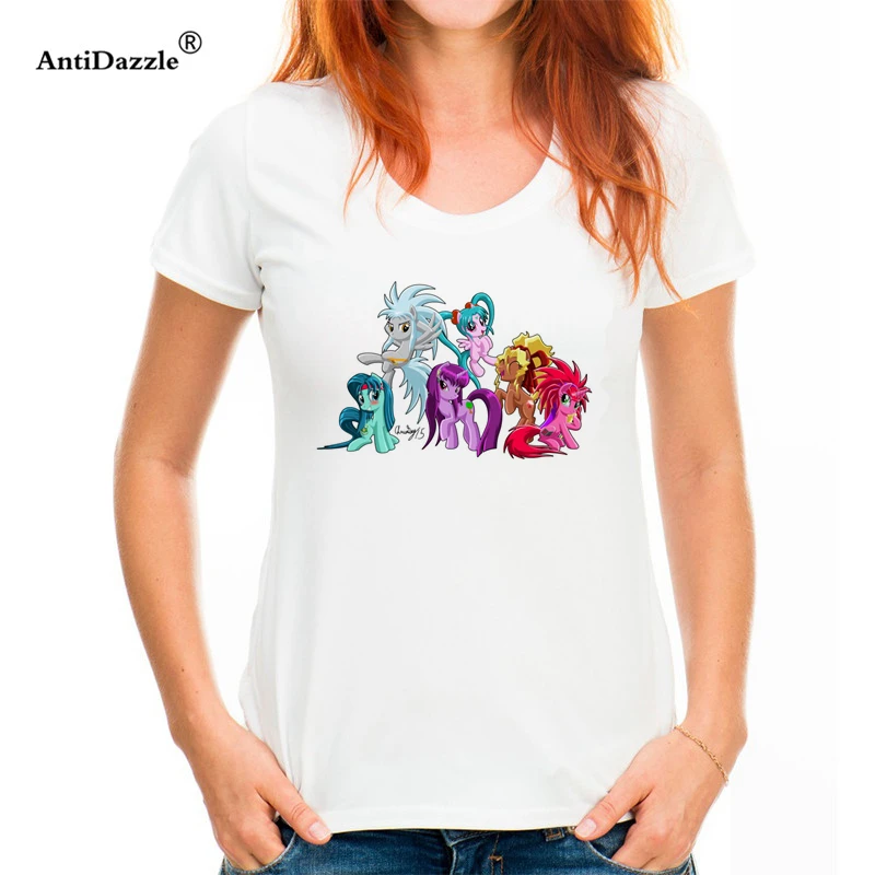 

Antidazzle brand t shirt My Little Shirt - Favorite Ponies Women's Junior's Fashion T-Shirt Fashion Brand Clothing Cute T Shirts