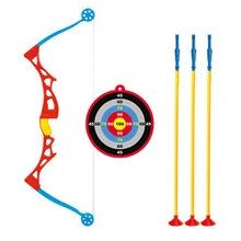 Забавный детский набор игрушек в виде лука и стрелы, большие, для улицы, в помещении, на присоске, съемка, для родителей и детей, интерактивные игрушки, спортивные подарки 1116