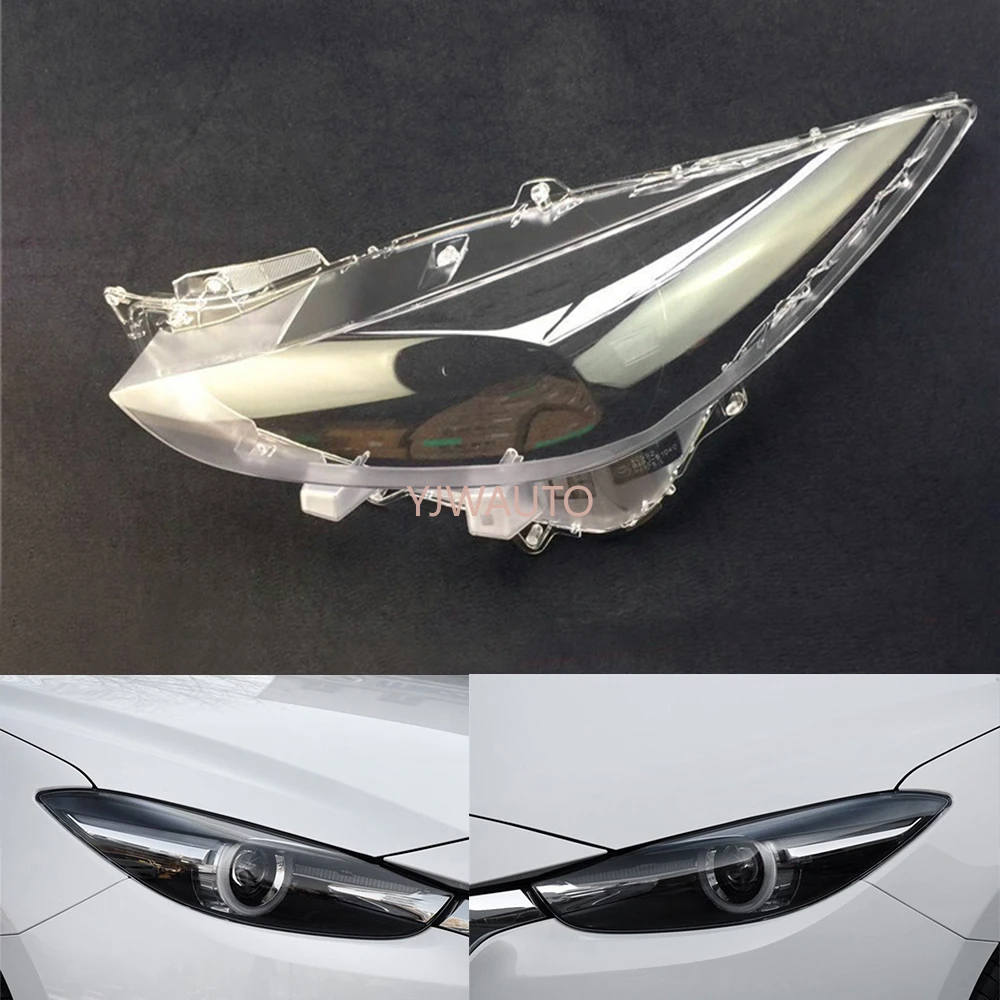 Headlight Lens For Mazda 3 Axela 20172019 Headlamp Cover Car
