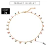 Tocona Bohemian Gold Necklace for Women Charming Colorful Stone Chain Chockers Handmade Party Jewelry Wholesale collares B31203 ► Photo 3/6