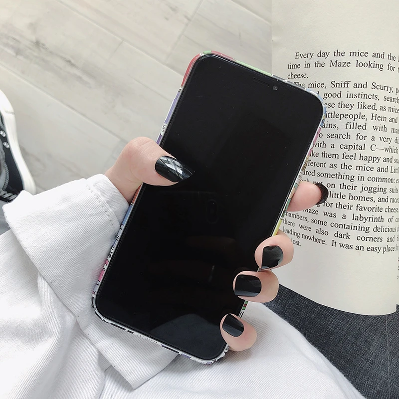 Жесткие чехлы для телефонов из поликарбоната для iphone 11Pro XS MAX X XR, милый мультяшный чехол для iphone 6, 6s, 7, 8 Plus, 11, 11 Pro, чехлы на заднюю панель