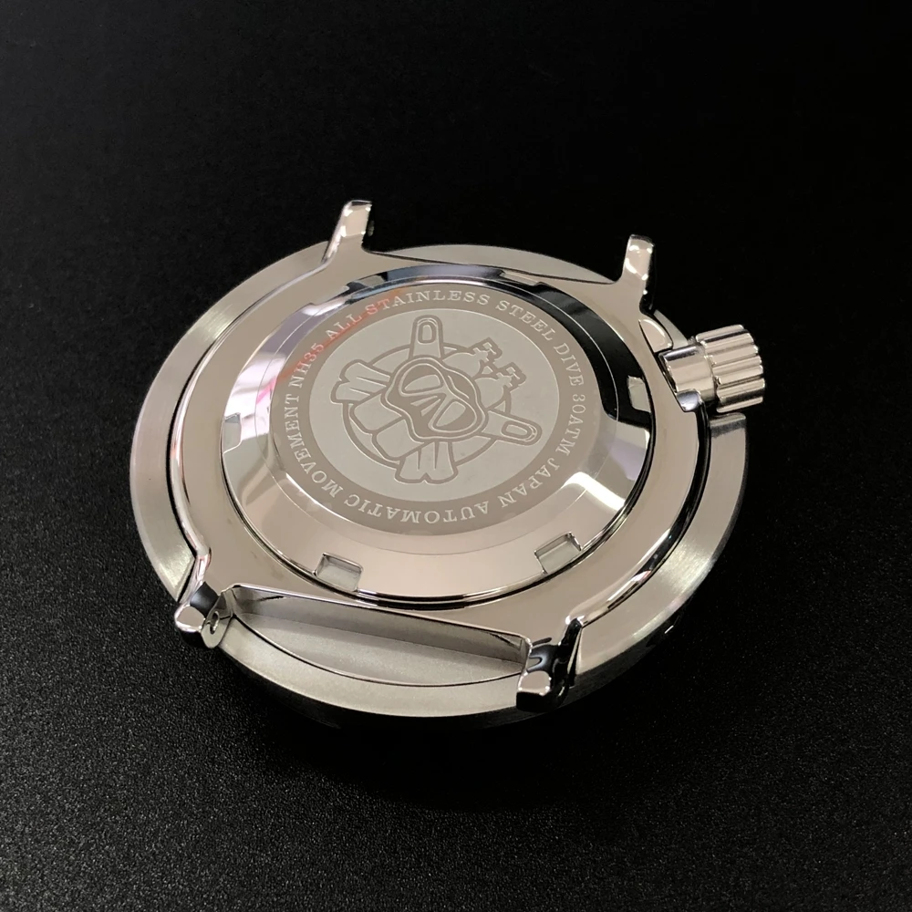 Steeldive SD1975 30ATM Diving Watch Japan NH35 Automatic Ceramic bezel Men's Wristwatch Mechanical Watches Diver Diving Watch